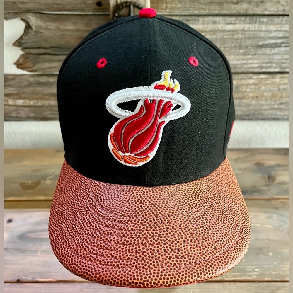 New Era Miami Heat Strap Back Hat
